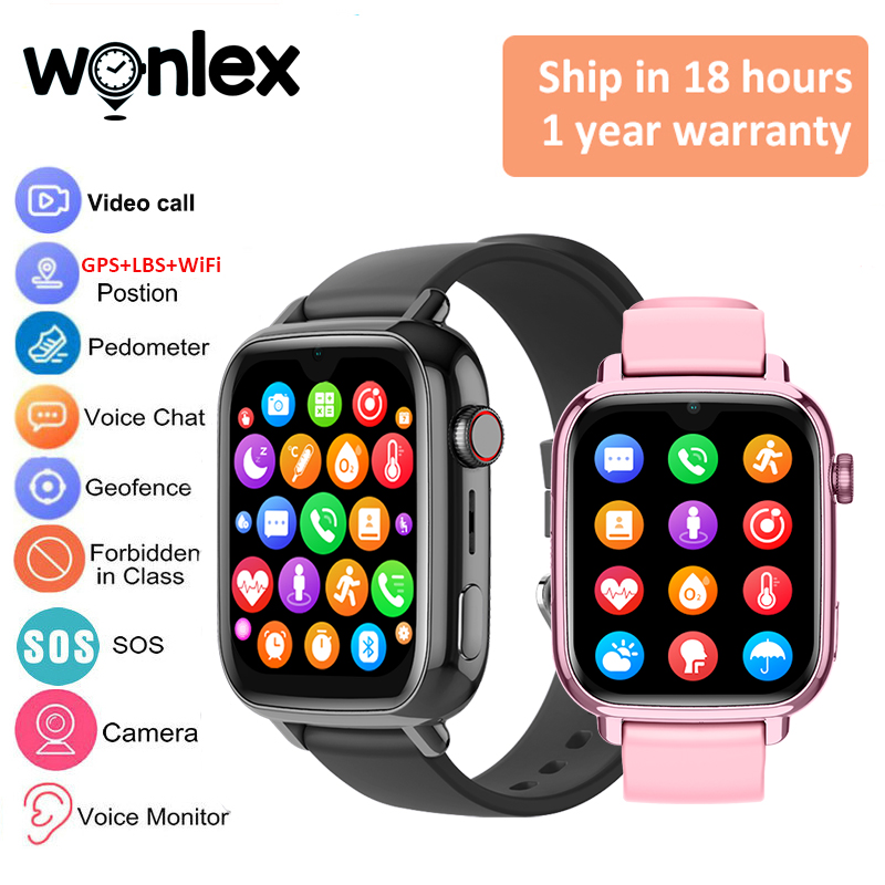Smartwatch Watches For Children - Wonlex KT34 Children's Smart Watch 4G