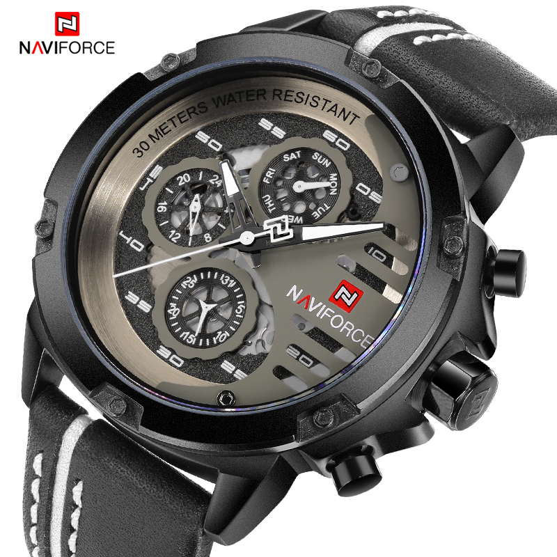 NAVIFORCE New Men's Sports Mil - Smartwatch Military Watches For Men recension och pris