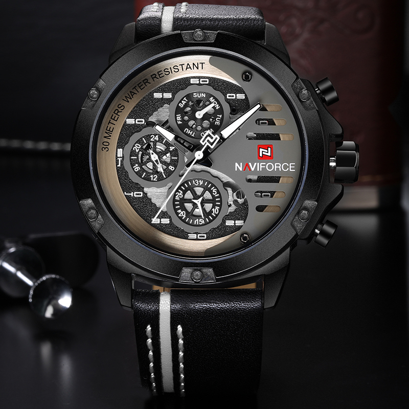 NAVIFORCE New Men's Sports Mil - Smartwatch Military Watches For Men recension och pris