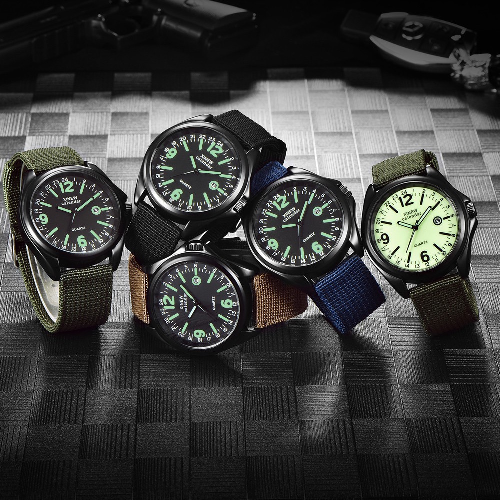 Military Mens Quartz Watch Bla - Smartwatch Military Watches For Men recension och pris