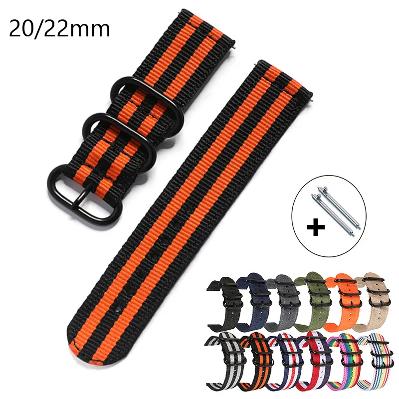 20mm  22mm Universal Nylon Wat - Smartwatch Army Watches For Men recension och pris