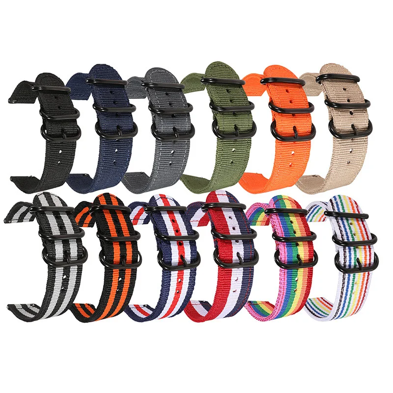 20mm  22mm Universal Nylon Wat - Smartwatch Army Watches For Men recension och pris
