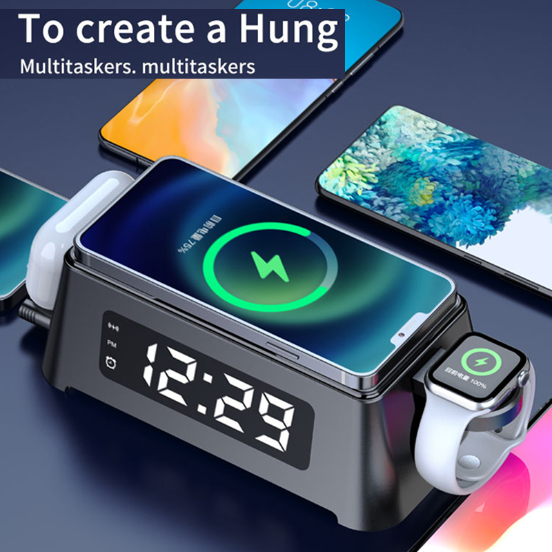 15W Qi Alarm Clock Wireless Ch - Watch Xs8 recension och pris