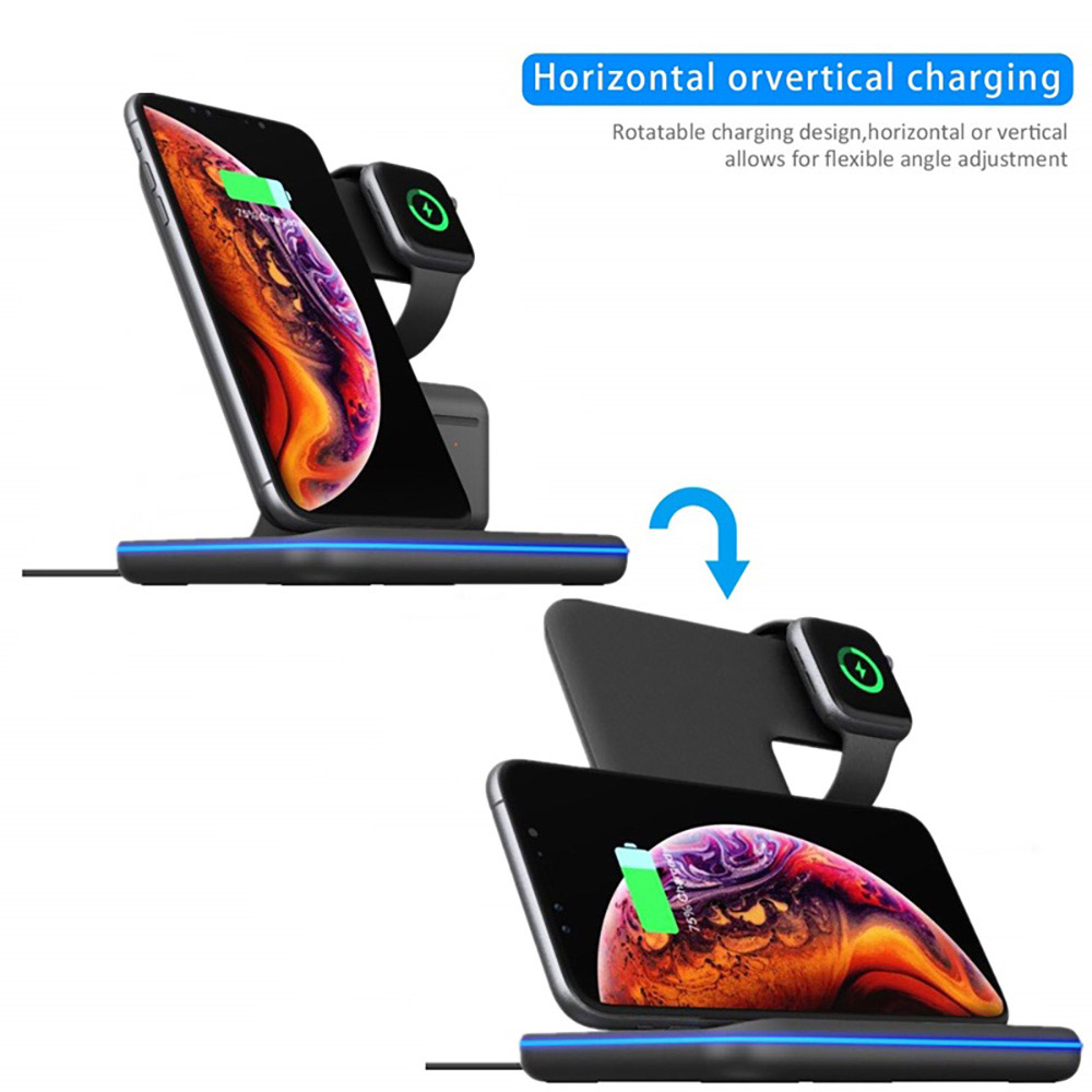15W Fast Qi Wireless Charger S - Watch Xs8 recension och pris