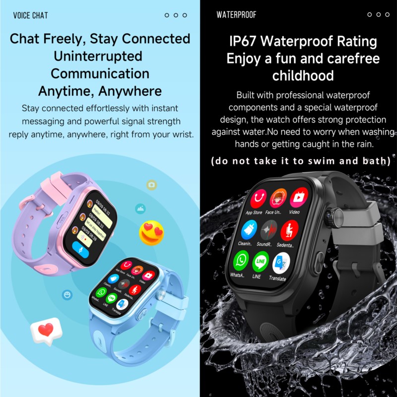 Kids 4G Smartwatch with 2.0 In - Smartwatch Watches For Children recension och pris