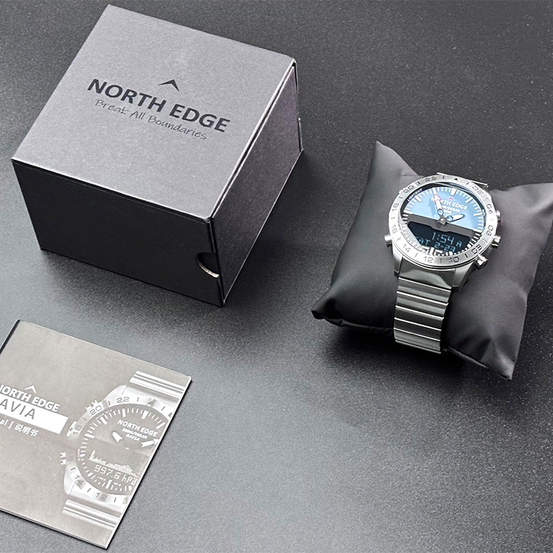 NORTH EDGE Mens Dive Watch Mil - Smartwatch Army Watches For Men recension och pris