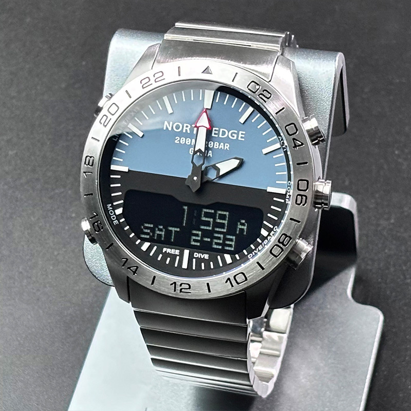 NORTH EDGE Mens Dive Watch Mil - Smartwatch Army Watches For Men recension och pris