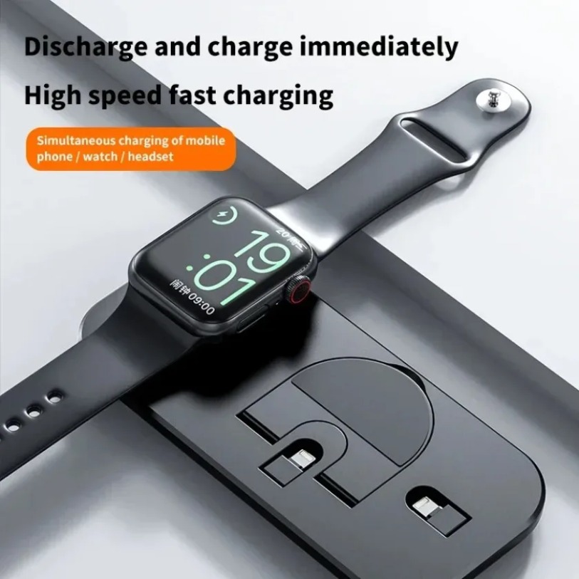 3 In 1 Wireless Charger Stand  - Watch Xs8 recension och pris