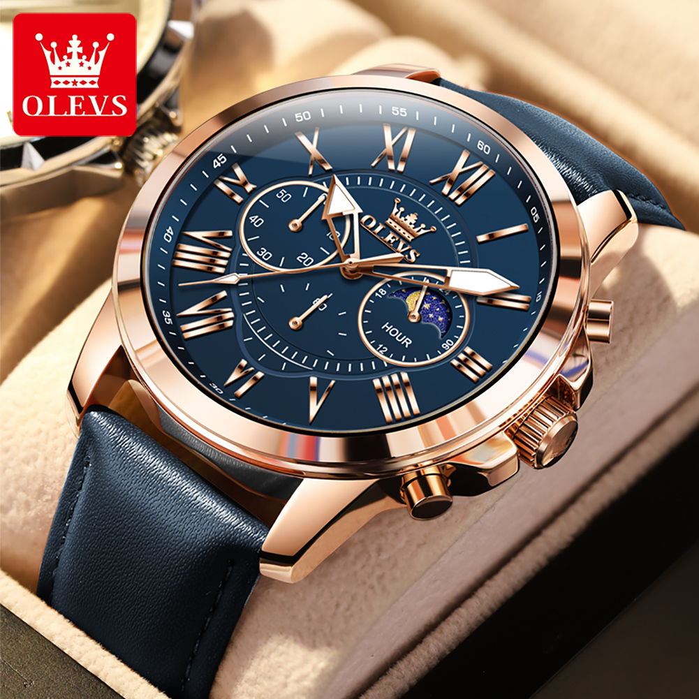OLEVS 3632 Men Brand Watch Mul - Smartwatch Branded Watches For Men recension och pris
