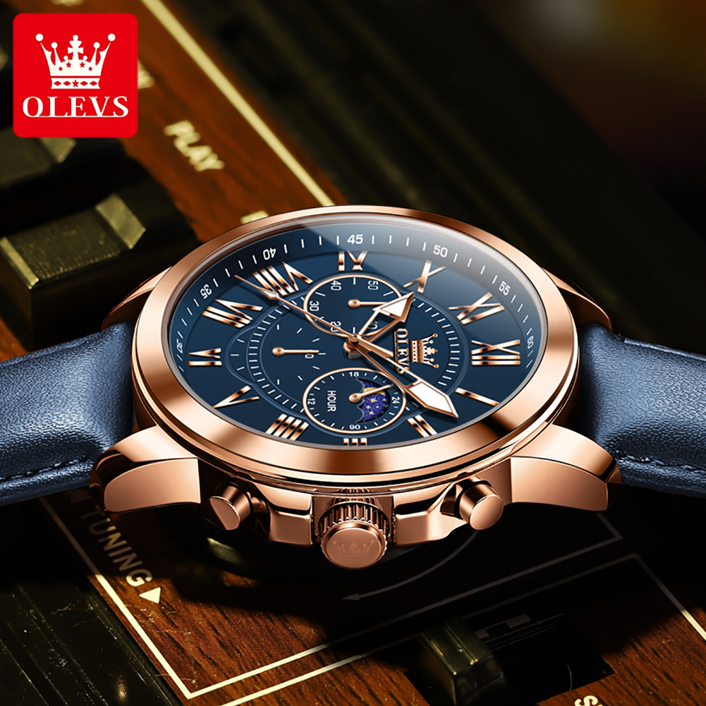 OLEVS 3632 Men Brand Watch Mul - Smartwatch Branded Watches For Men recension och pris