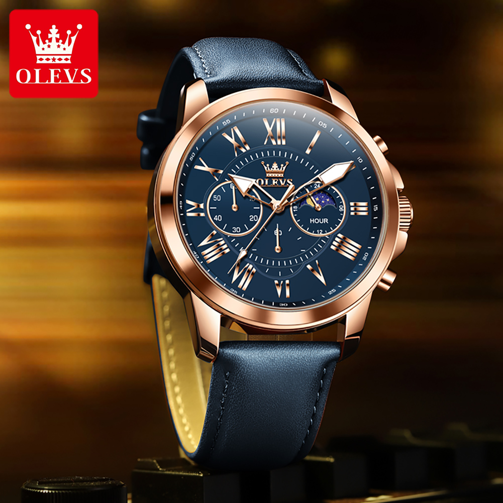 OLEVS 3632 Men Brand Watch Mul - Smartwatch Branded Watches For Men recension och pris