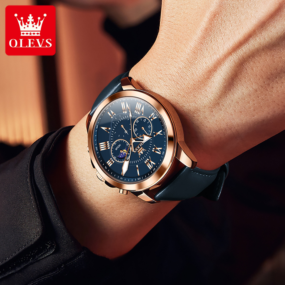 OLEVS 3632 Men Brand Watch Mul - Smartwatch Branded Watches For Men recension och pris