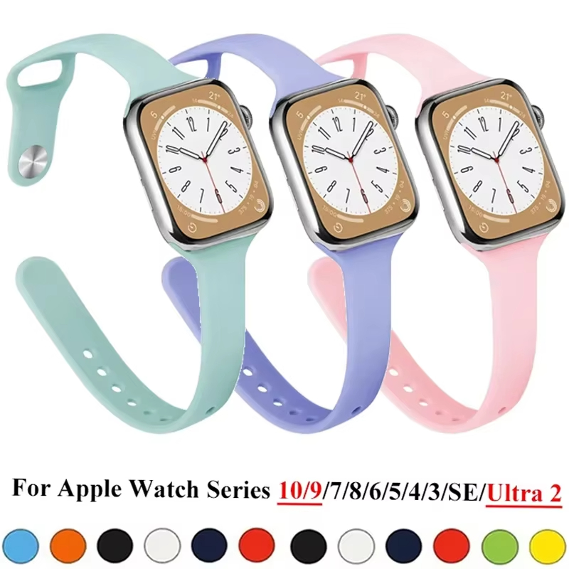 Breathable Silicone Strap For  - Smartwatch Apple Watches For Women recension och pris