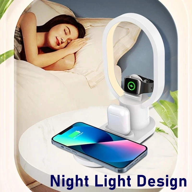 4in1 Night Light Wireless Char - Watch Xs8 recension och pris