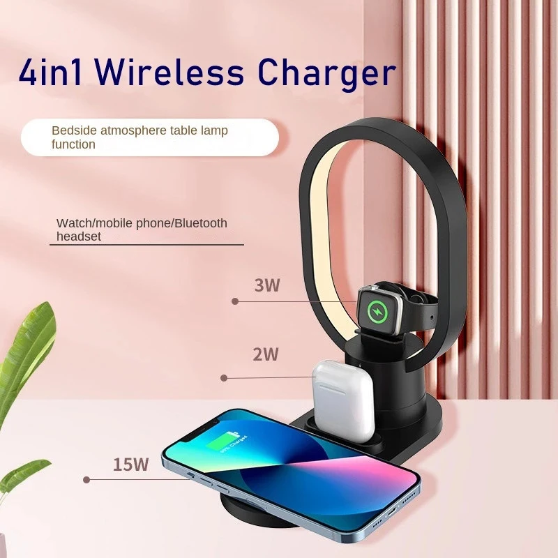 4in1 Night Light Wireless Char - Watch Xs8 recension och pris