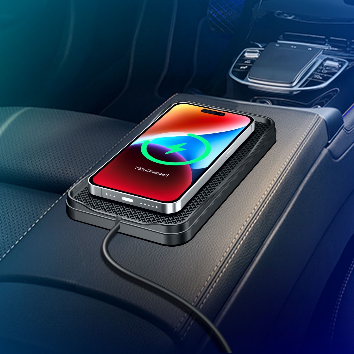 15W Wireless Charger Car Fast  - Watch Xs8 recension och pris