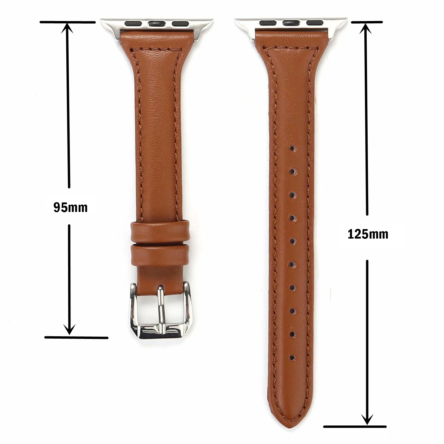 Slim leather band for Apple Wa - Smartwatch Apple Watches For Women recension och pris
