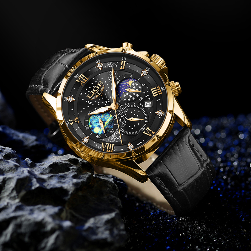 LIGE 2026 Top Luxury Brand Men - Smartwatch Army Watches For Men recension och pris