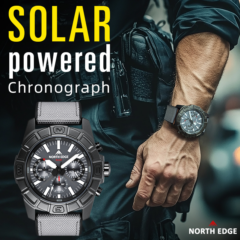 NORTH EDGE 2025 BLAZE Men Quar - Smartwatch Army Watches For Men recension och pris