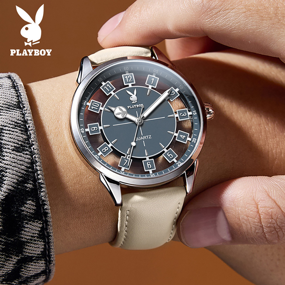 PLAYBOY 3137 Brand Quartz Move - Smartwatch Branded Watches For Men recension och pris