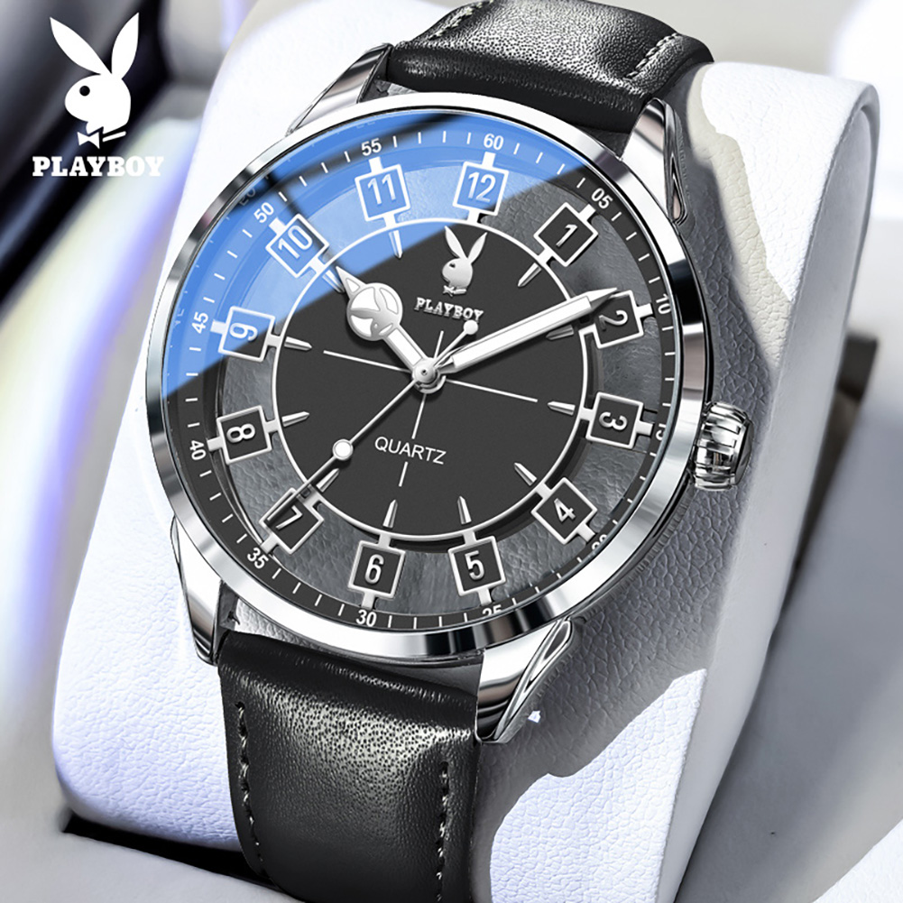PLAYBOY 3137 Brand Quartz Move - Smartwatch Branded Watches For Men recension och pris