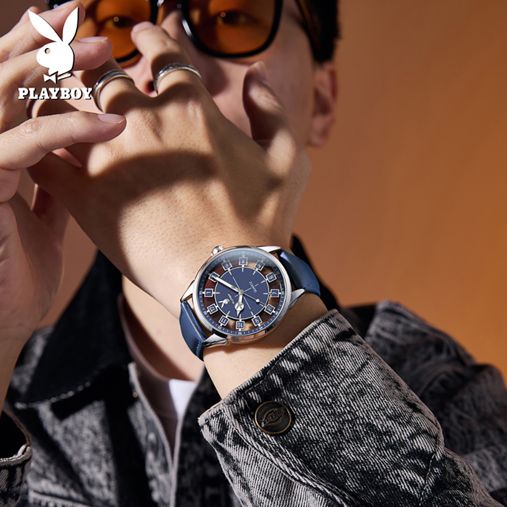 PLAYBOY 3137 Brand Quartz Move - Smartwatch Branded Watches For Men recension och pris
