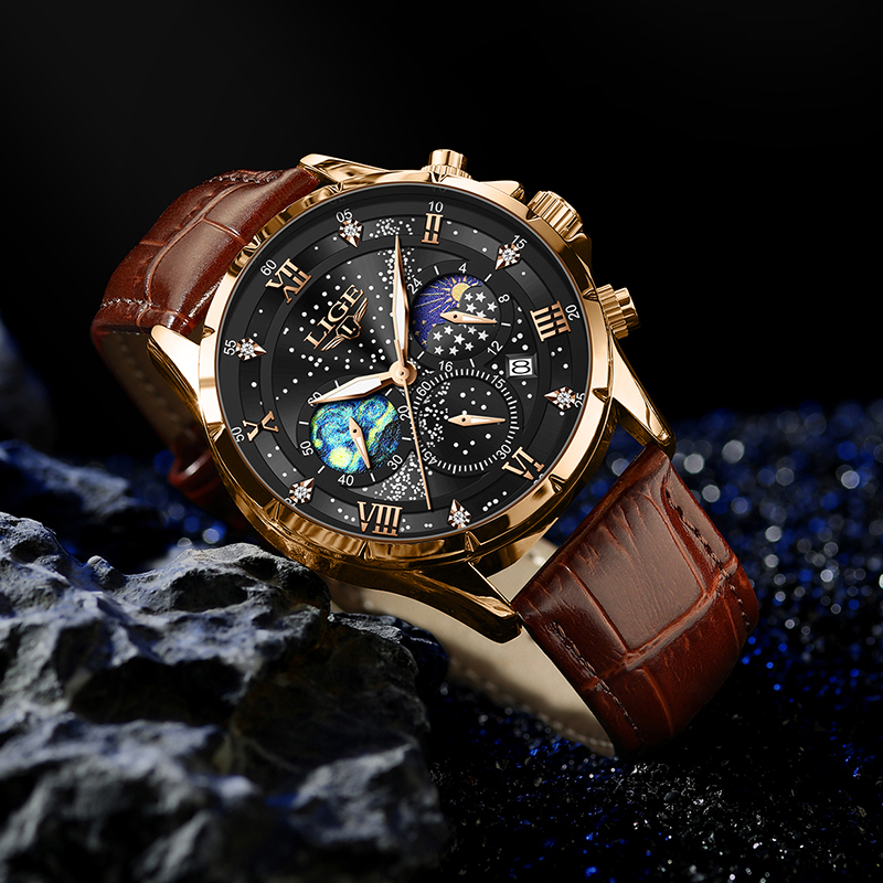 LIGE 2026 Top Luxury Brand Men - Smartwatch Army Watches For Men recension och pris
