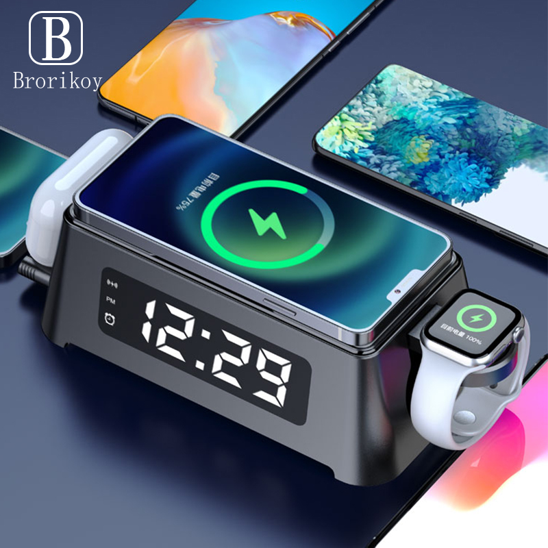 15W Qi Alarm Clock Wireless Ch - Watch Xs8 recension och pris