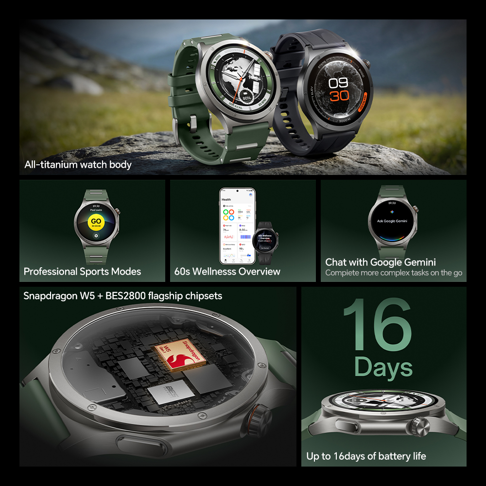 Global Version OnePlus Watch 4 - Watch Esim recension och pris