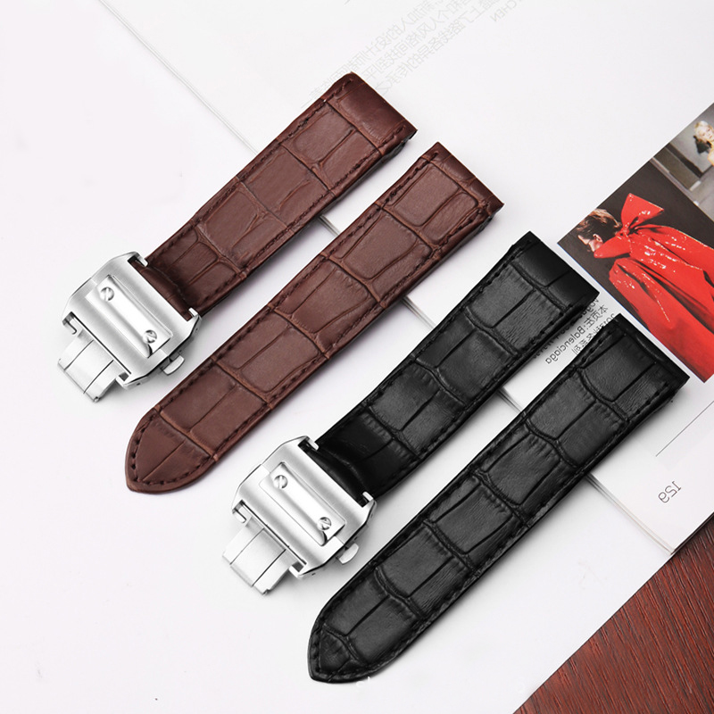 Genuine Leather High Quality W - Cartier Watch Santos recension och pris