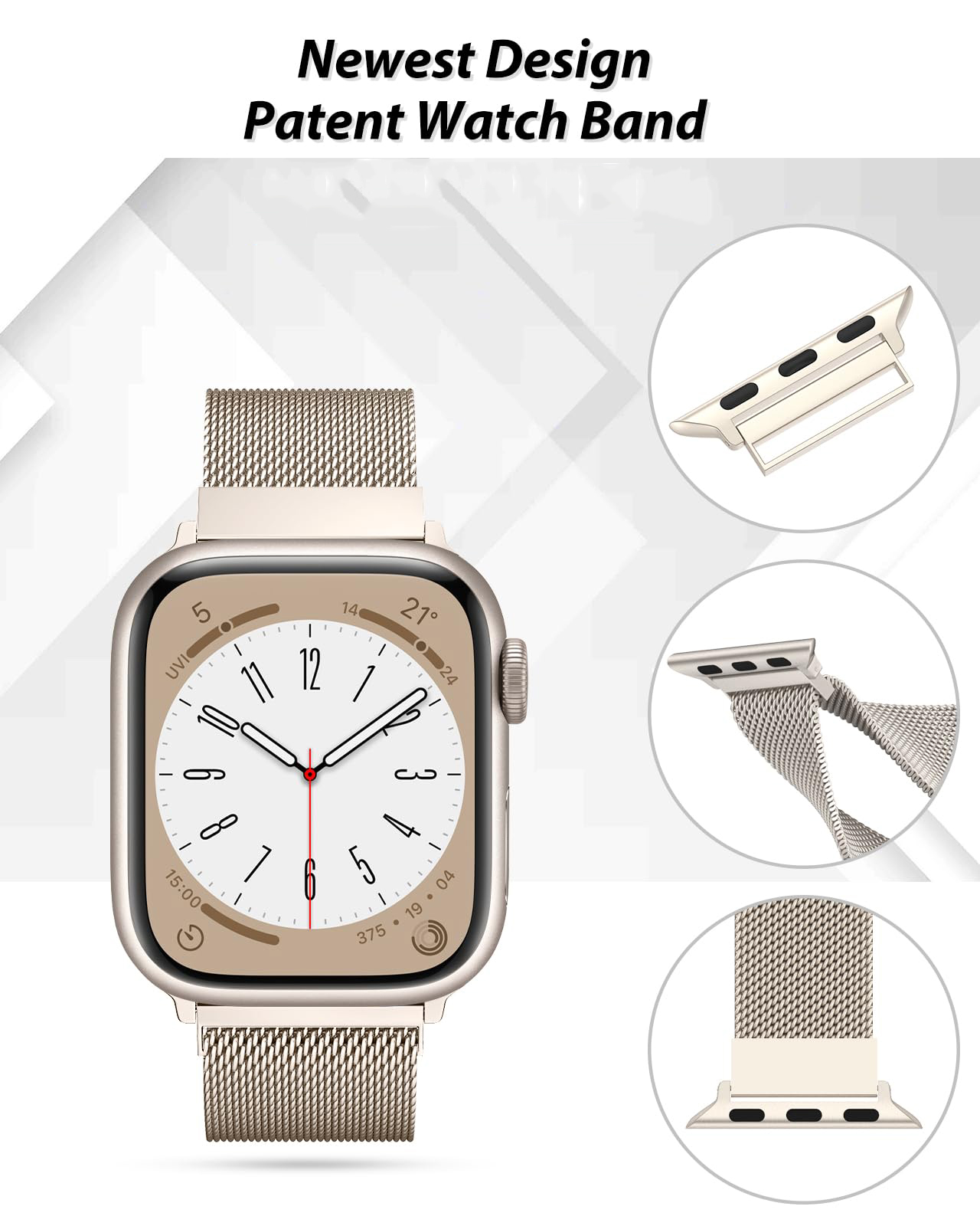 Milanese Strap For apple Watch - Smartwatch Apple Watches For Women recension och pris