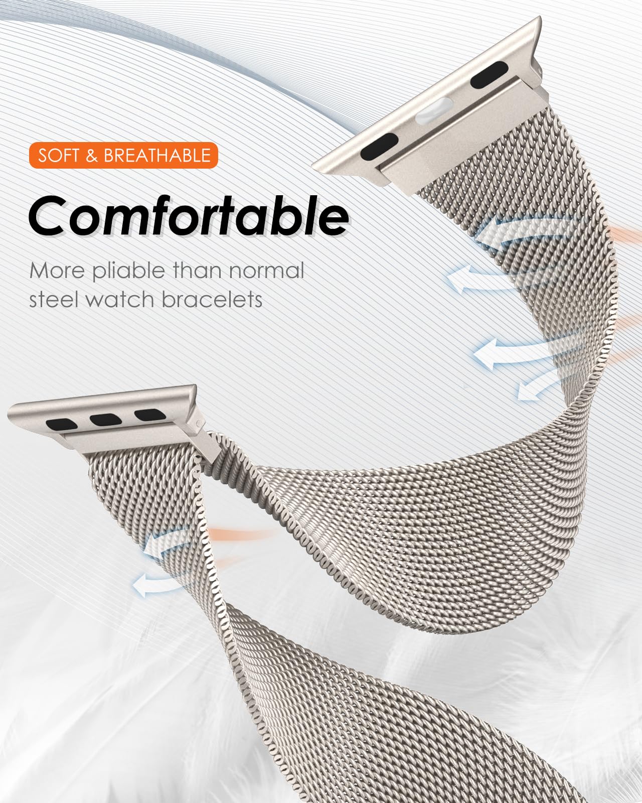 Milanese Strap For apple Watch - Smartwatch Apple Watches For Women recension och pris