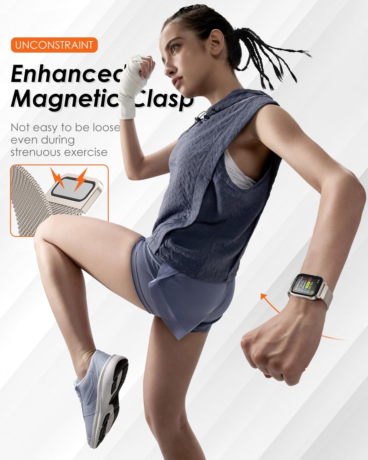 Milanese Strap For apple Watch - Smartwatch Apple Watches For Women recension och pris
