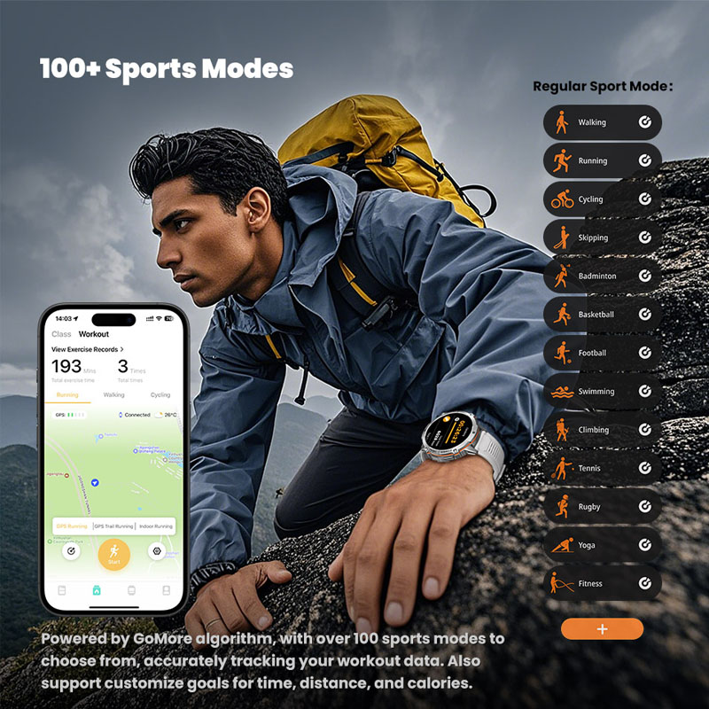 2026 New Military TANK X3 Smar - Smartwatch Military Watches For Men recension och pris