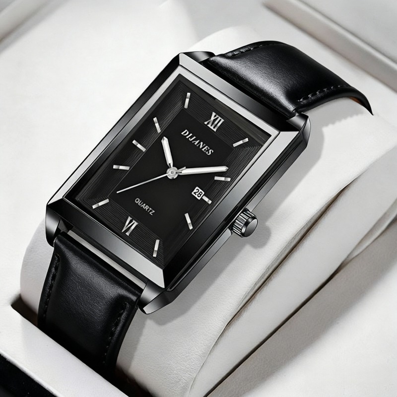 Casual Leather Men's Watches F - Smartwatch Branded Watches For Men recension och pris