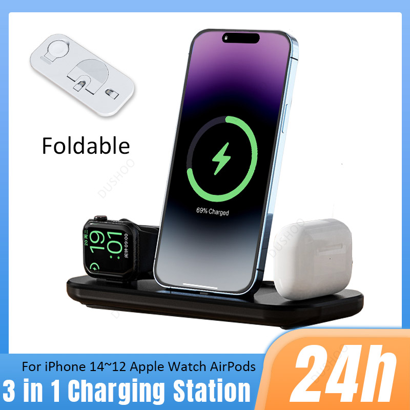 3 in 1 Wireless Charger Stand  - Watch Xs8 recension och pris
