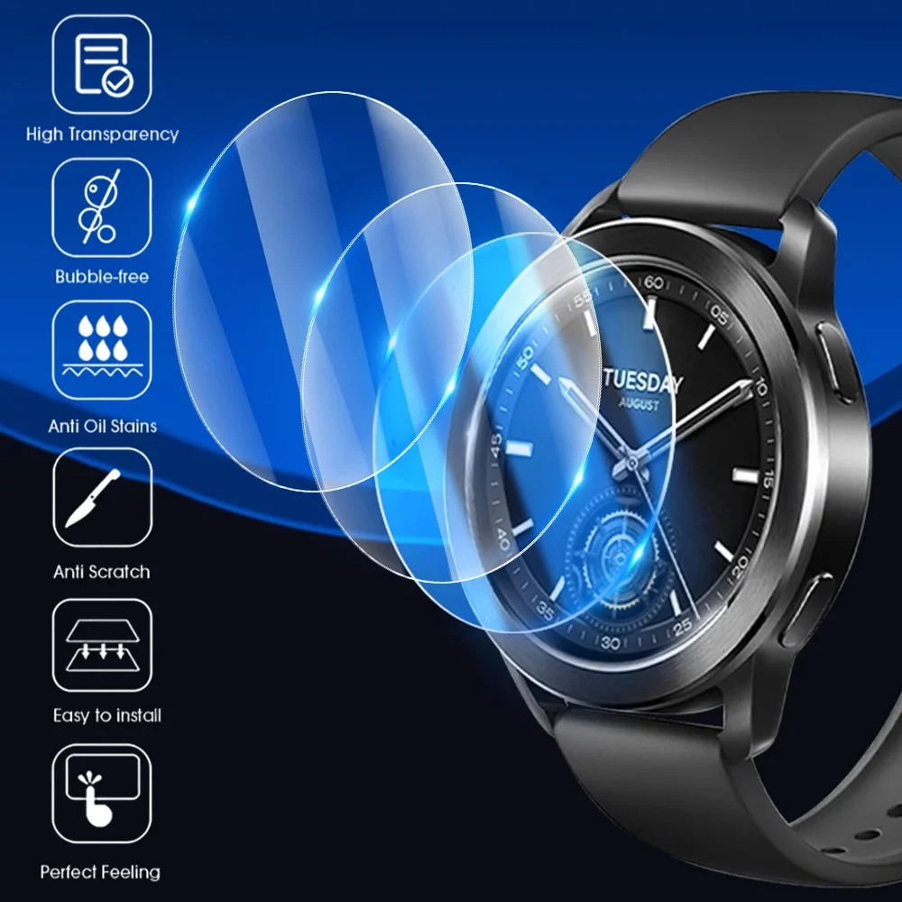 5-1pcs HD Clear Tempered Glass - Watch Esim recension och pris