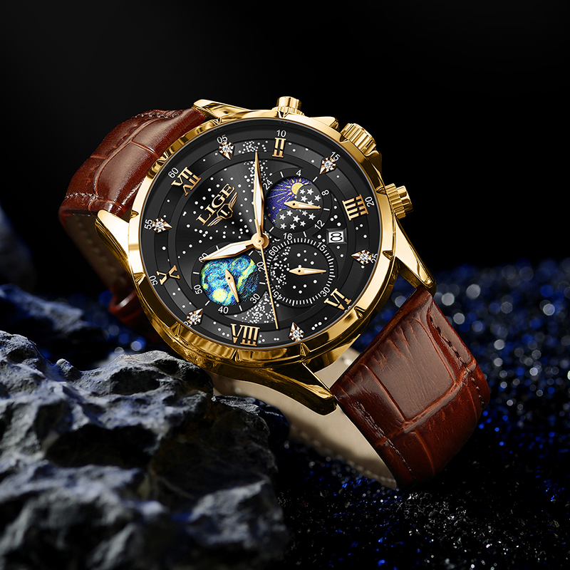 LIGE 2026 Top Luxury Brand Men - Smartwatch Army Watches For Men recension och pris
