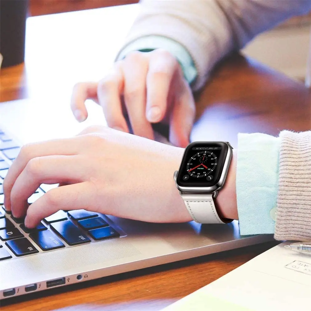 Leather band For Apple watch U - Smartwatch Apple Watches For Women recension och pris
