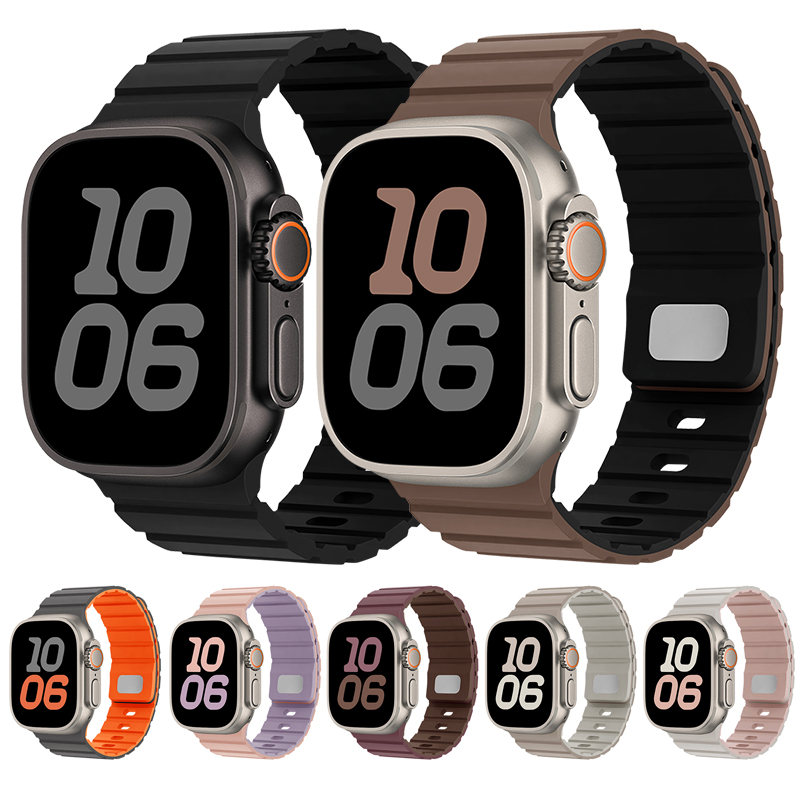 Magnetic Silicone Strap for Ap - Smartwatch Apple Watches For Women recension och pris