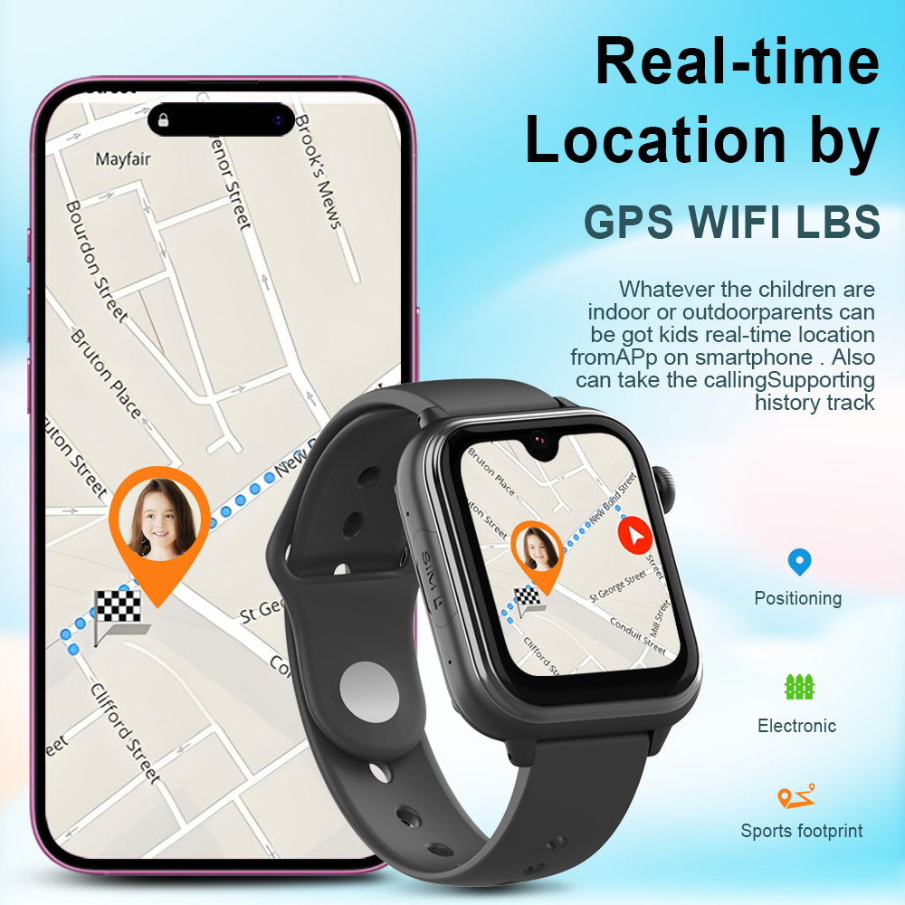 Wonlex KT37 GPS Smart Watch Ki - Smartwatch Watches For Children recension och pris
