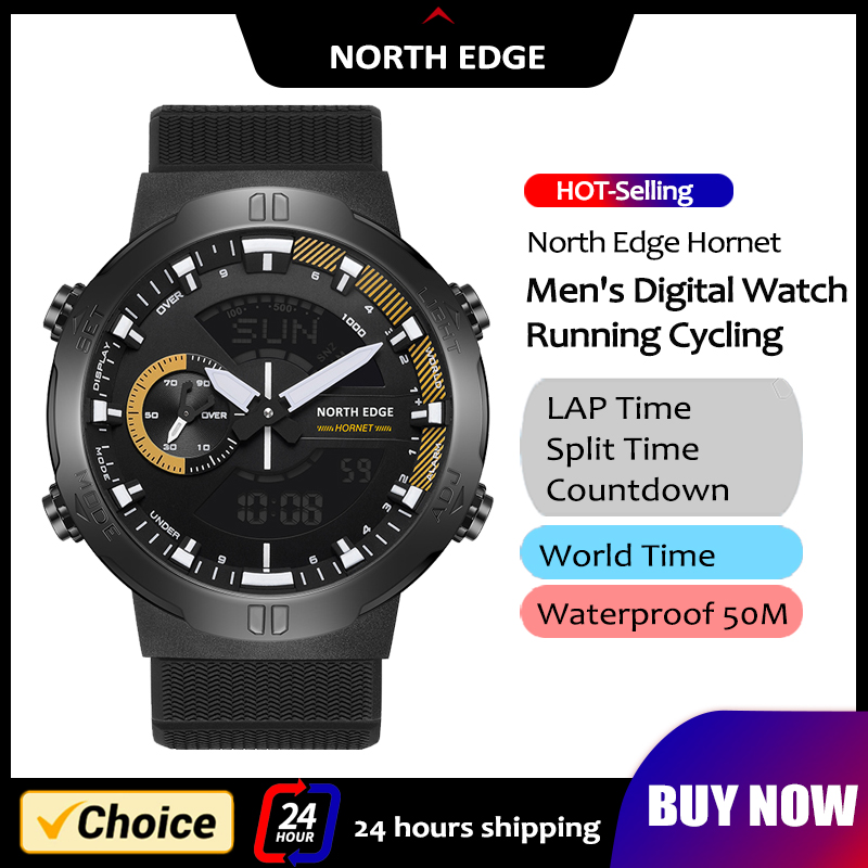 NORTH EDGE Mens Smart Watch Wo - Smartwatch Army Watches For Men recension och pris