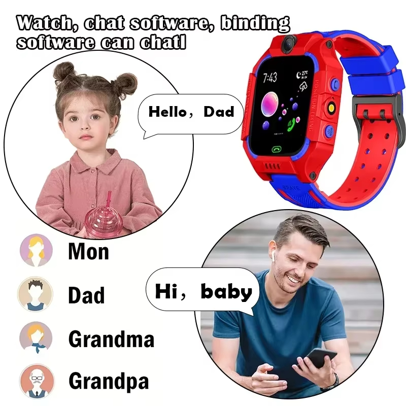 Lenov 5G Child Camera Smart Wa - Smartwatch Watches For Children recension och pris