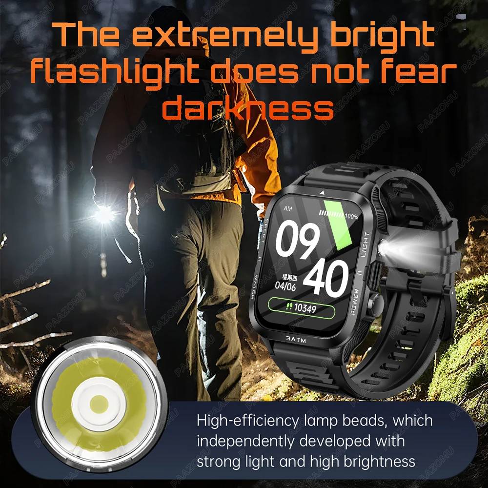 Military Grade SmartWatch Men  - Smartwatch Military Watches For Men recension och pris